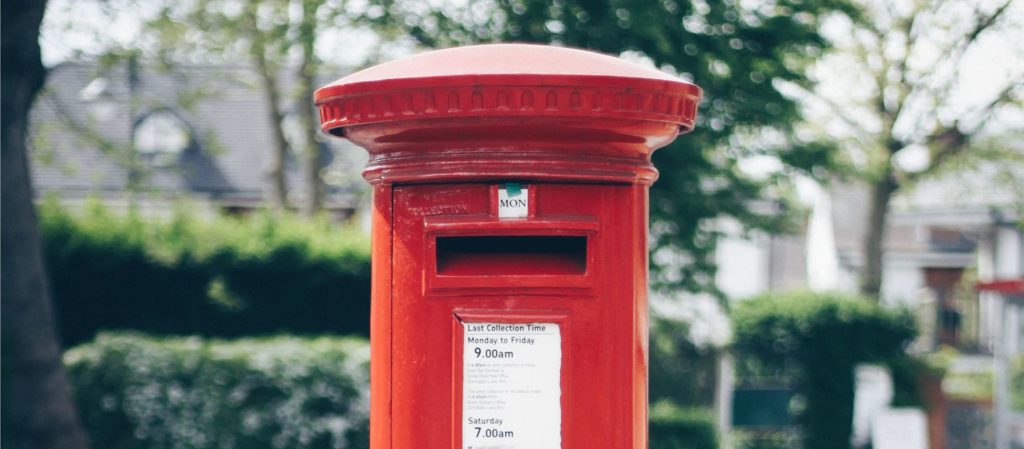 A Red Post Box